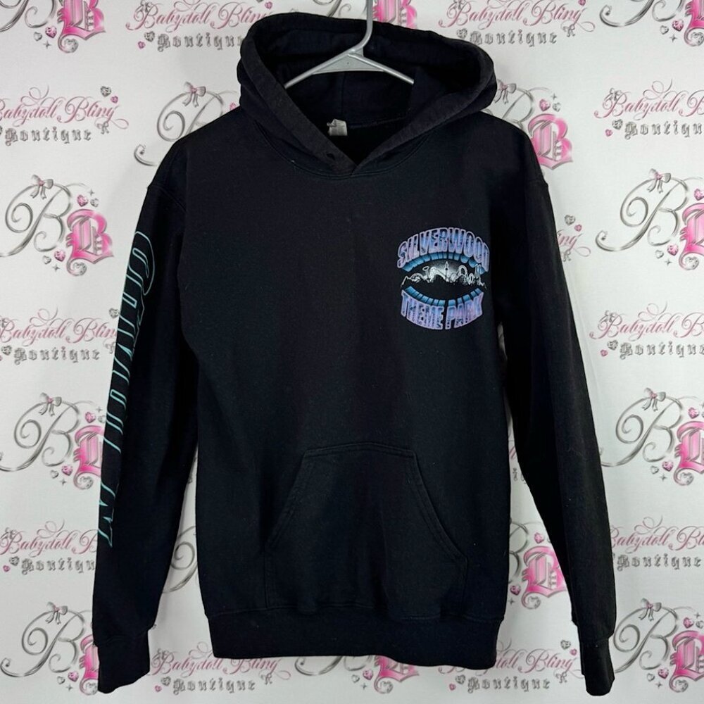 Silverwood theme park Idaho Hoodie graphic roller coasters amusement park